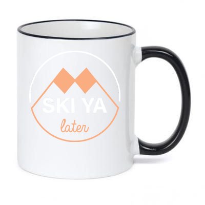 Ski Ya Later 11oz Black Color Changing Mug