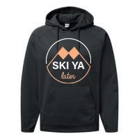 Ski Ya Later Performance Fleece Hoodie