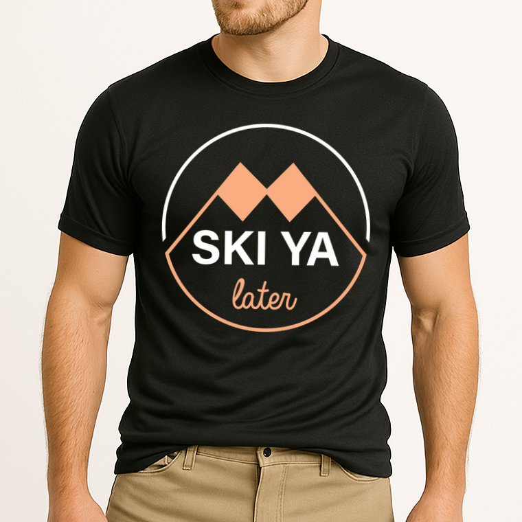 Ski Ya Later Cooling Performance Crew T-Shirt