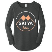 Ski Ya Later Women's Perfect Tri Tunic Long Sleeve Shirt