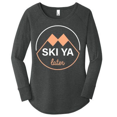 Ski Ya Later Women's Perfect Tri Tunic Long Sleeve Shirt