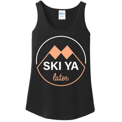 Ski Ya Later Ladies Essential Tank