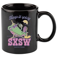 Sxsw Keep It Spicy Austin Texas 11oz C Handle Ceramic Mug