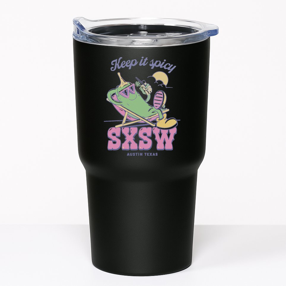 Sxsw Keep It Spicy Austin Texas Tumbler