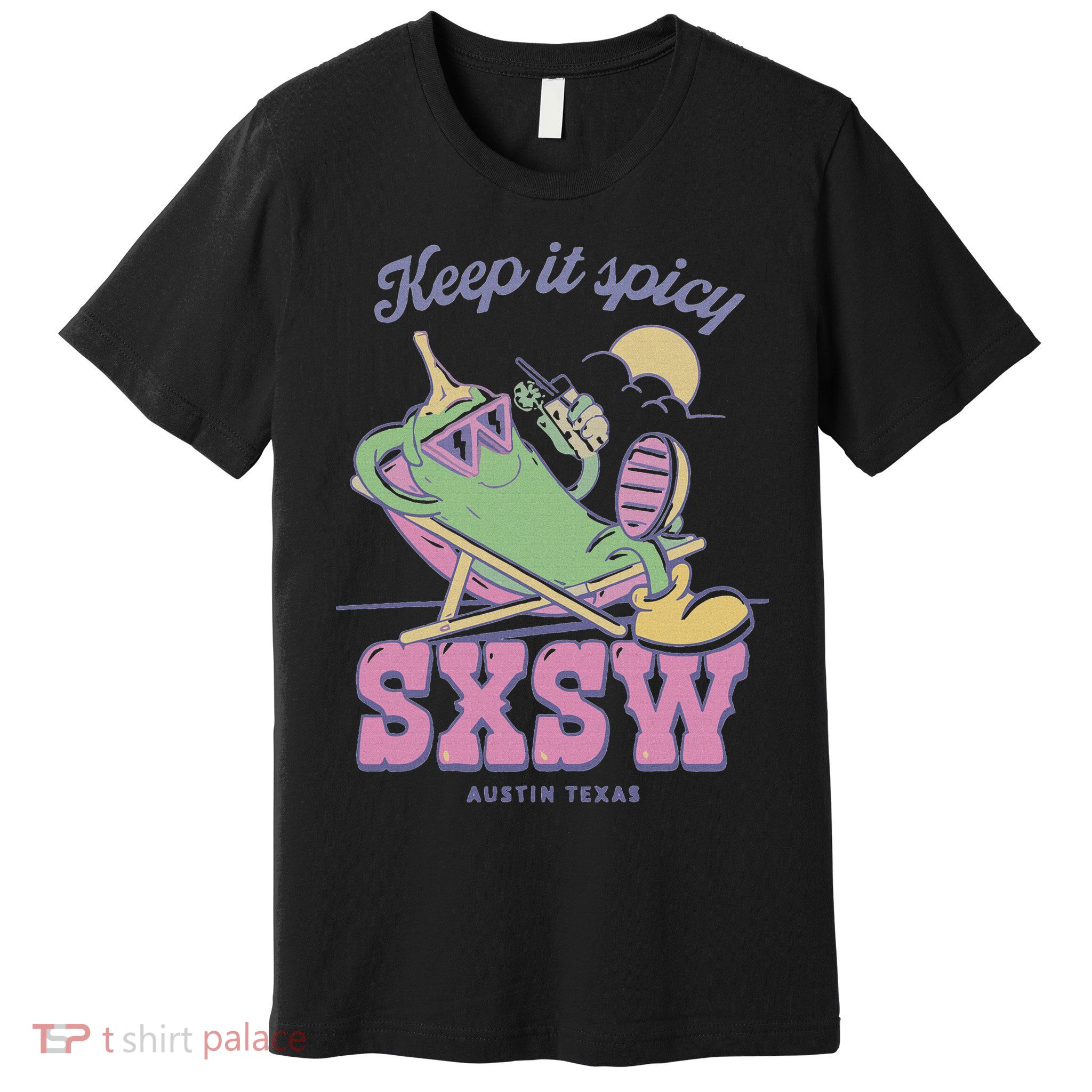 Sxsw Keep It Spicy Austin Texas Premium T-Shirt