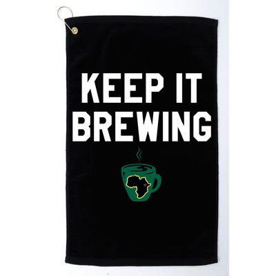 Starbucksbpn Keep It Brewing Platinum Collection Golf Towel