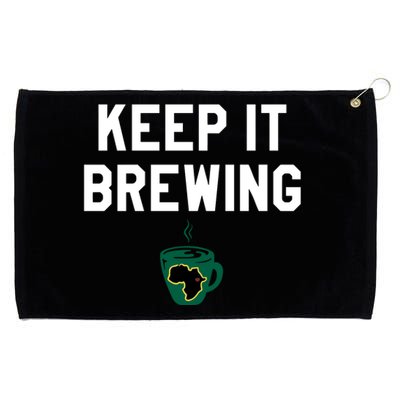 Starbucksbpn Keep It Brewing Grommeted Golf Towel