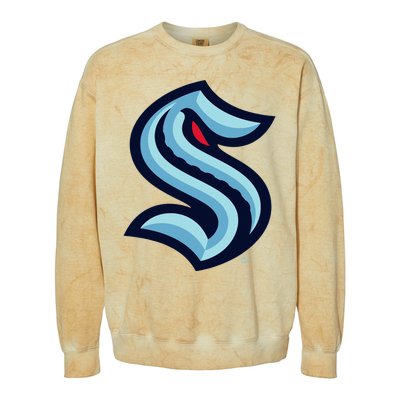 Seattle Kraken Icon Colorblast Crewneck Sweatshirt