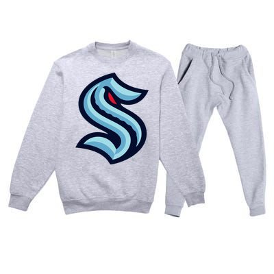 Seattle Kraken Icon Premium Crewneck Sweatsuit Set