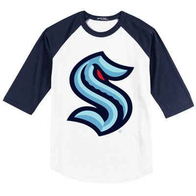 Seattle Kraken Icon Baseball Sleeve Shirt