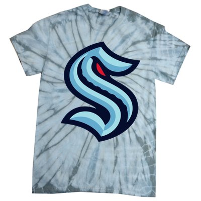 Seattle Kraken Icon Tie-Dye T-Shirt