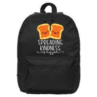 Spreading Kindness Is My Jam Orange Unity Day Anti Bullying 16 in Basic Backpack