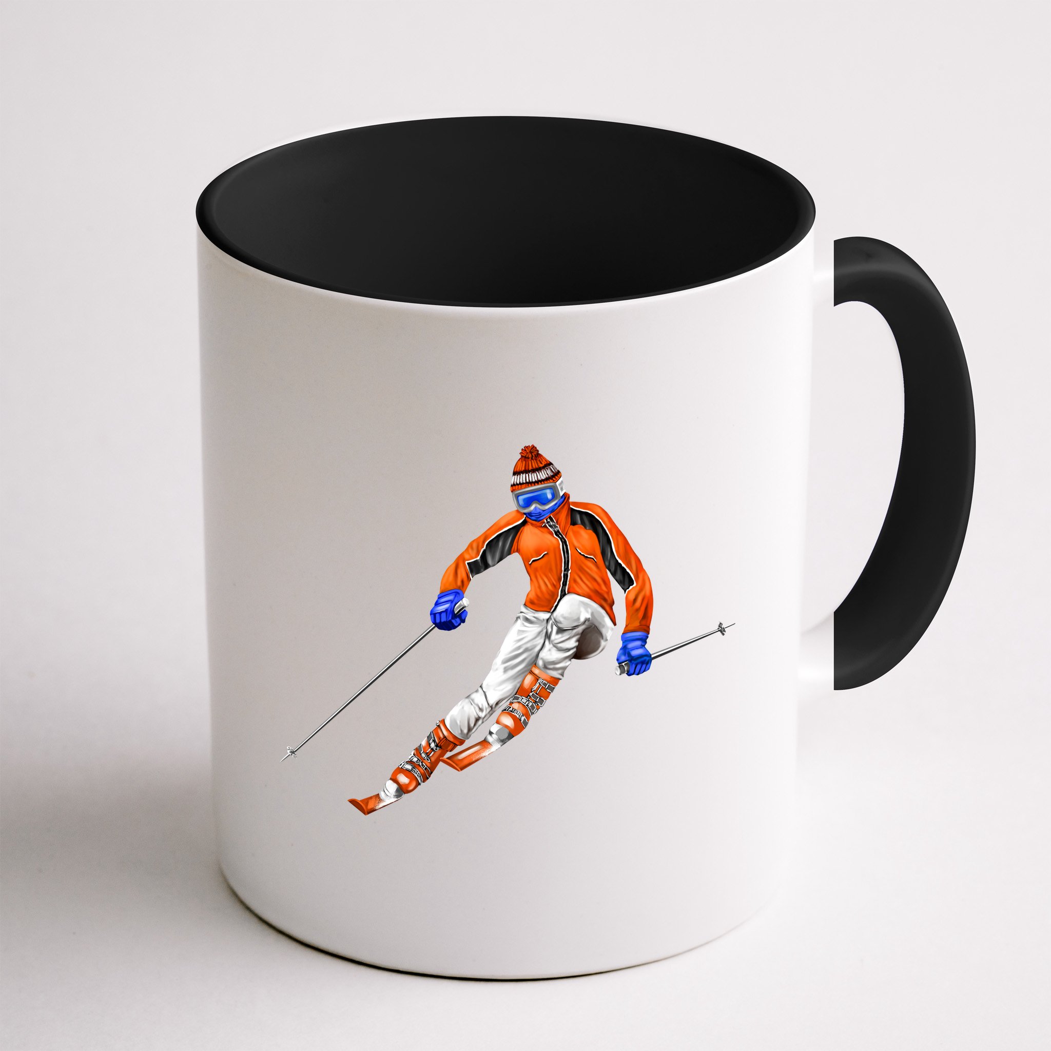 Skiing Downhill Mug