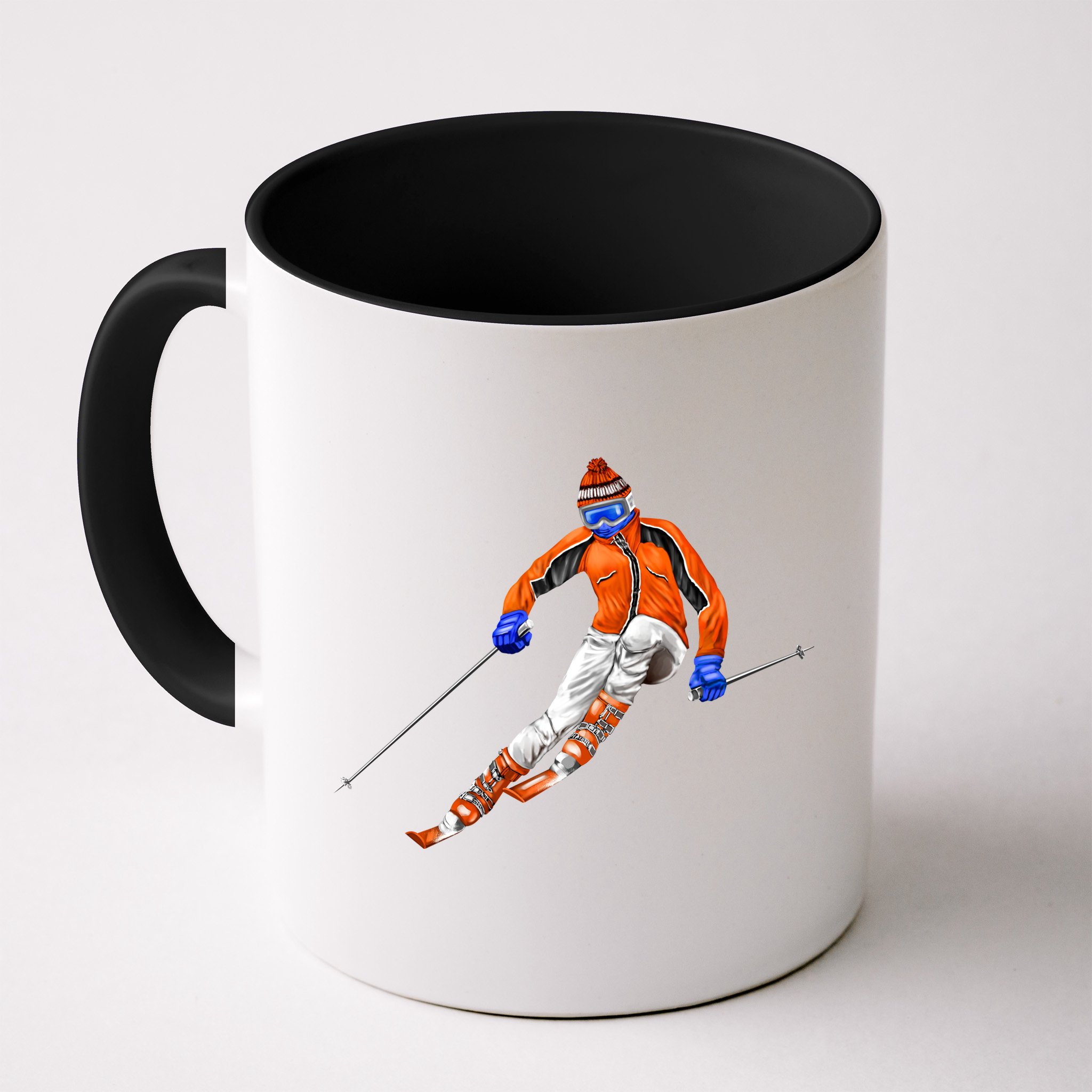 Skiing Downhill Mug