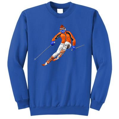 Skiing Downhill Sweatshirt