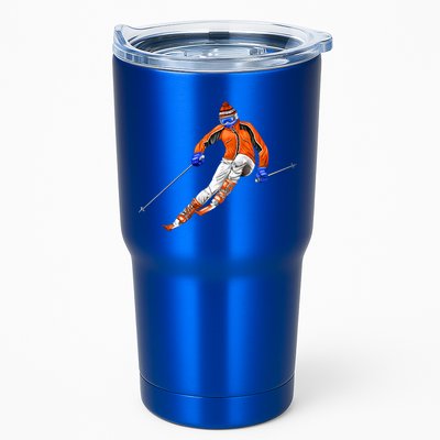 Skiing Downhill Tumbler
