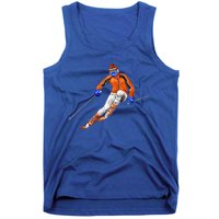 Skiing Downhill Tank Top