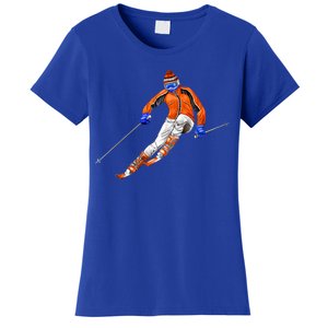 Skiing Downhill Women's T-Shirt