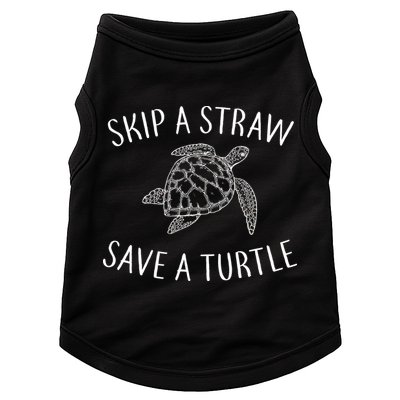 Skip A Straw Save A Turtle Doggie Tank