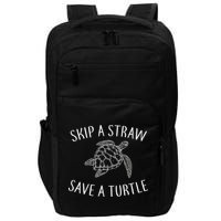 Skip A Straw Save A Turtle Impact Tech Backpack