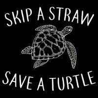 Skip A Straw Save A Turtle Daily Commute Backpack