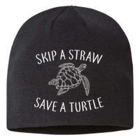 Skip a Straw Save a Turtle Sustainable Beanie