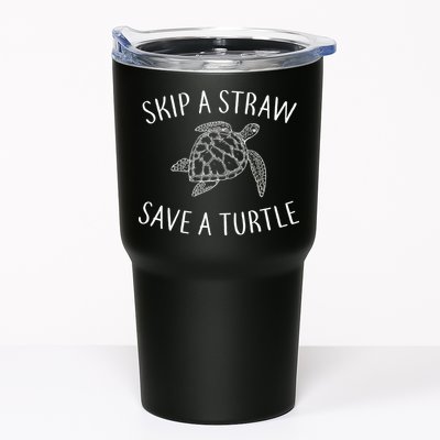 Skip A Straw Save A Turtle Tumbler