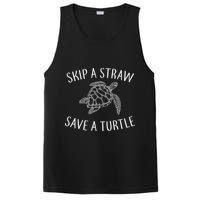 Skip A Straw Save A Turtle PosiCharge Competitor Tank