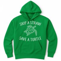 Skip A Straw Save A Turtle Hoodie