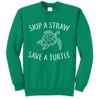Skip a Straw Save a Turtle Sweatshirt