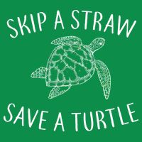Skip A Straw Save A Turtle Mousepad