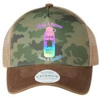 Skip A Straw Save A Turtle Sksksks Legacy Tie Dye Trucker Hat