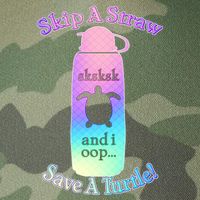 Skip A Straw Save A Turtle Sksksks Legacy Tie Dye Trucker Hat