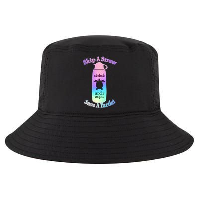Skip A Straw Save A Turtle Sksksks Cool Comfort Performance Bucket Hat