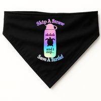 Skip A Straw Save A Turtle Sksksks USA-Made Doggie Bandana
