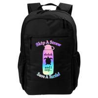 Skip A Straw Save A Turtle Sksksks Backpack