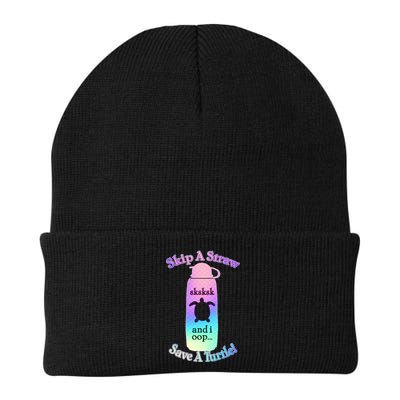 Skip A Straw Save A Turtle Sksksks Beanie