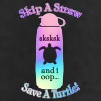 Skip A Straw Save A Turtle Sksksks Beanie