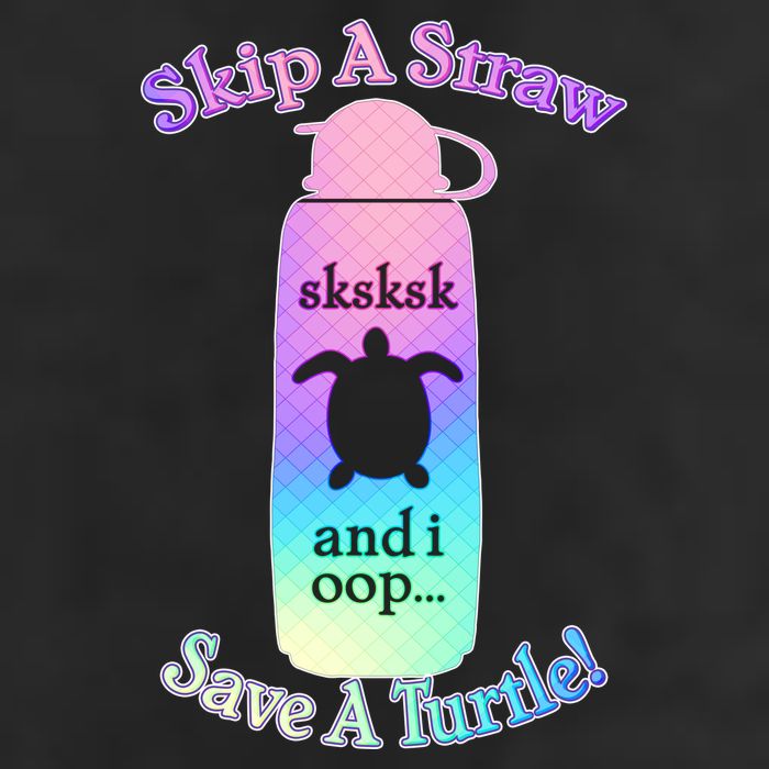 Skip A Straw Save A Turtle Sksksks Beanie