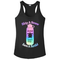 Skip A Straw Save A Turtle Sksksks Ladies PosiCharge Competitor Racerback Tank