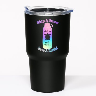 Skip A Straw Save A Turtle Sksksks Tumbler
