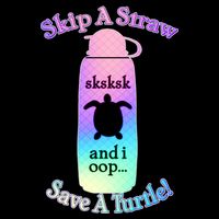 Skip A Straw Save A Turtle Sksksks Mousepad