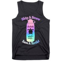 Skip A Straw Save A Turtle Sksksks Tank Top