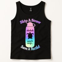 Skip A Straw Save A Turtle Sksksks Tank Top
