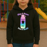 Skip A Straw Save A Turtle Sksksks Kids Hoodie