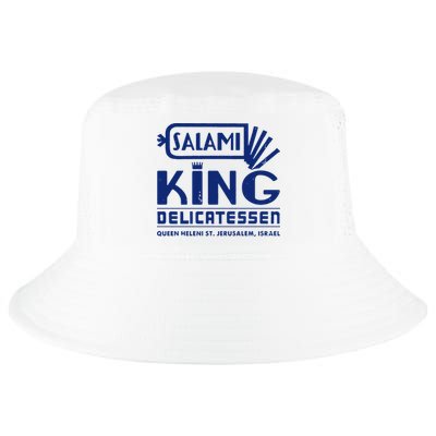 Salami King Jewish Deli T Shirt Jerusalem Israel T Shirt Delicatessen T Shirt Cool Comfort Performance Bucket Hat