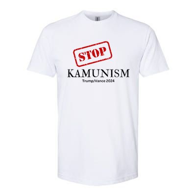 Stop Kamunism Kamunism Anti Kamnuism Trump Vance 2024 Elec Gift Softstyle® CVC T-Shirt