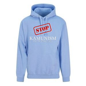 Stop Kamunism Kamala Harris 2024 Trump Vance Supporters Unisex Surf Hoodie