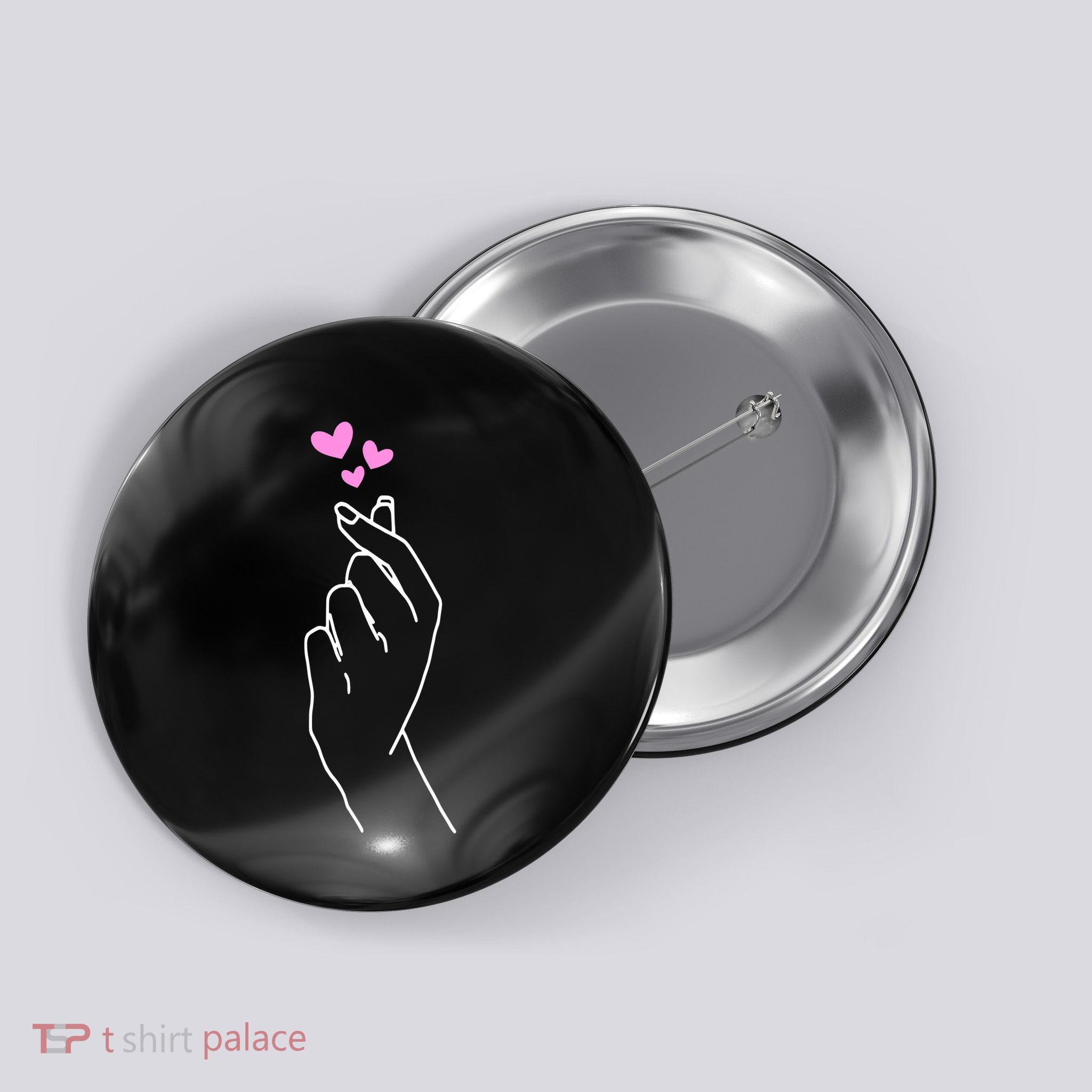 Saranghae Korean Kdrama Lovers Button