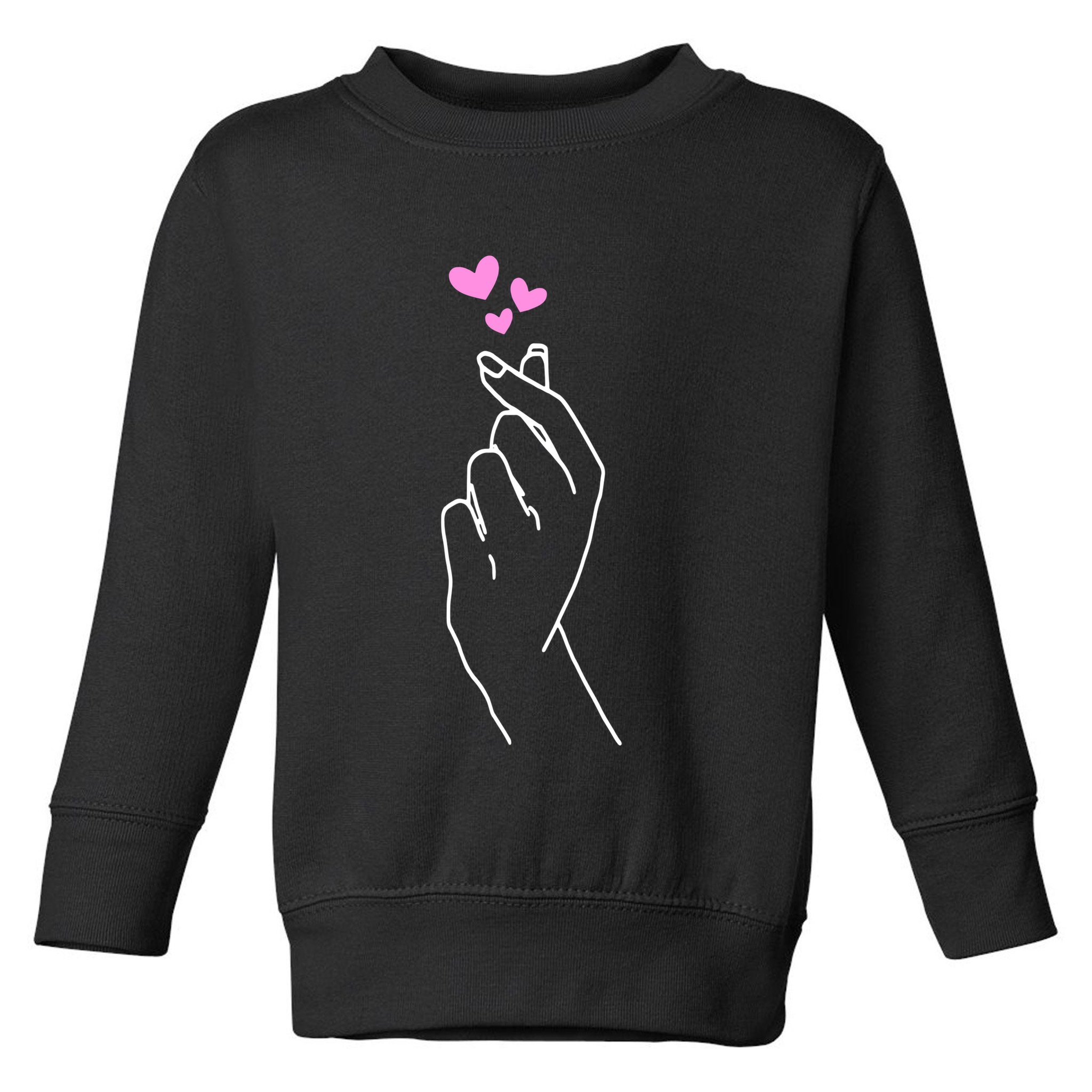 Saranghae Korean Kdrama Lovers Toddler Sweatshirt
